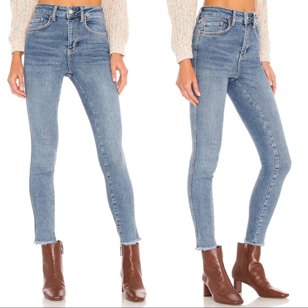 Free People We The Free Raw High Rise Jegging in Sierra 30 by Free People - Picture 2 of 9